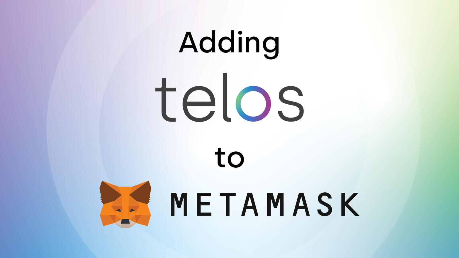 Adding telos to metamask | Thumbnail