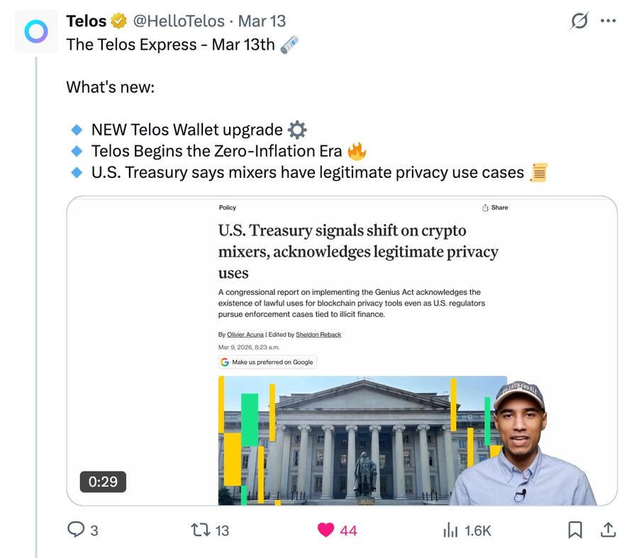 Telos Express Image 1